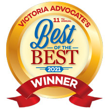 Victoria Advocate's | 11th Annual | Best of the Best 2021 Winner