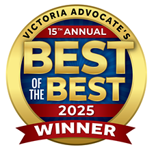 Victoria Advocate's | 15th Annual | Best of the Best | 2025 | Winner